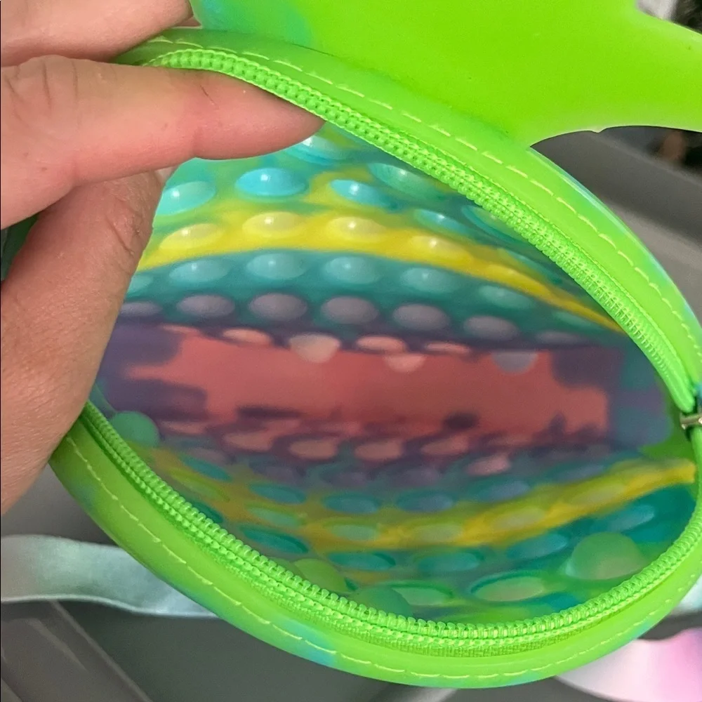 Colorful Pineapple Pop It Crossbody Bag